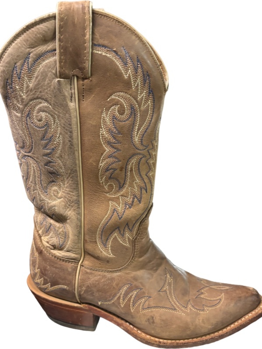 Nocona Women’s Boots Size 5B Brown Snip Toe Legacy Western Handcrafted in USA